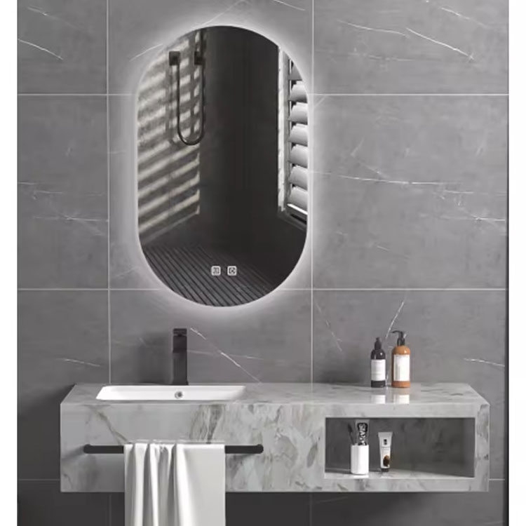 Hotel Luxuria petra laminam balneo cabinets