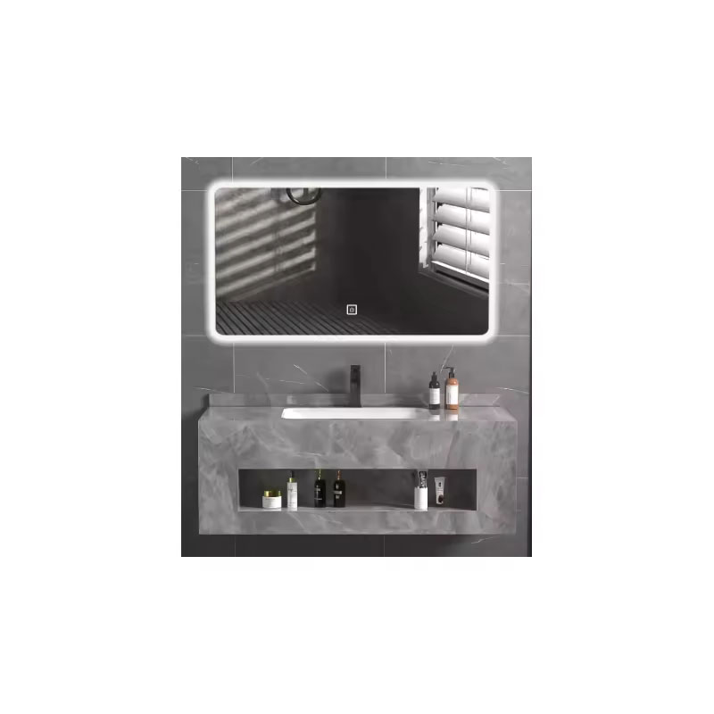Multi SCENA Use Lava Basin Cabinet ad Hotel